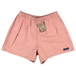Patagonia Funhoggers Shorts Womens Size Medium Sunfade Pink Cotton